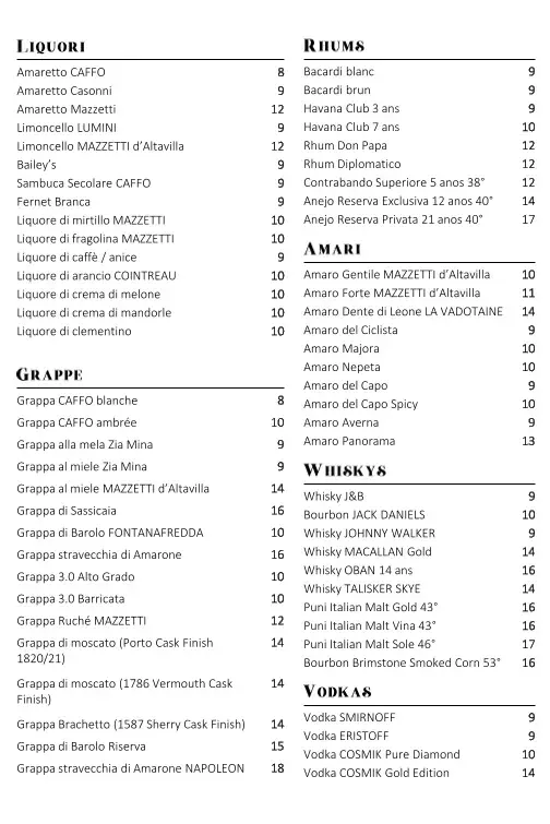 Menu_La Matta_Oreye_image_1