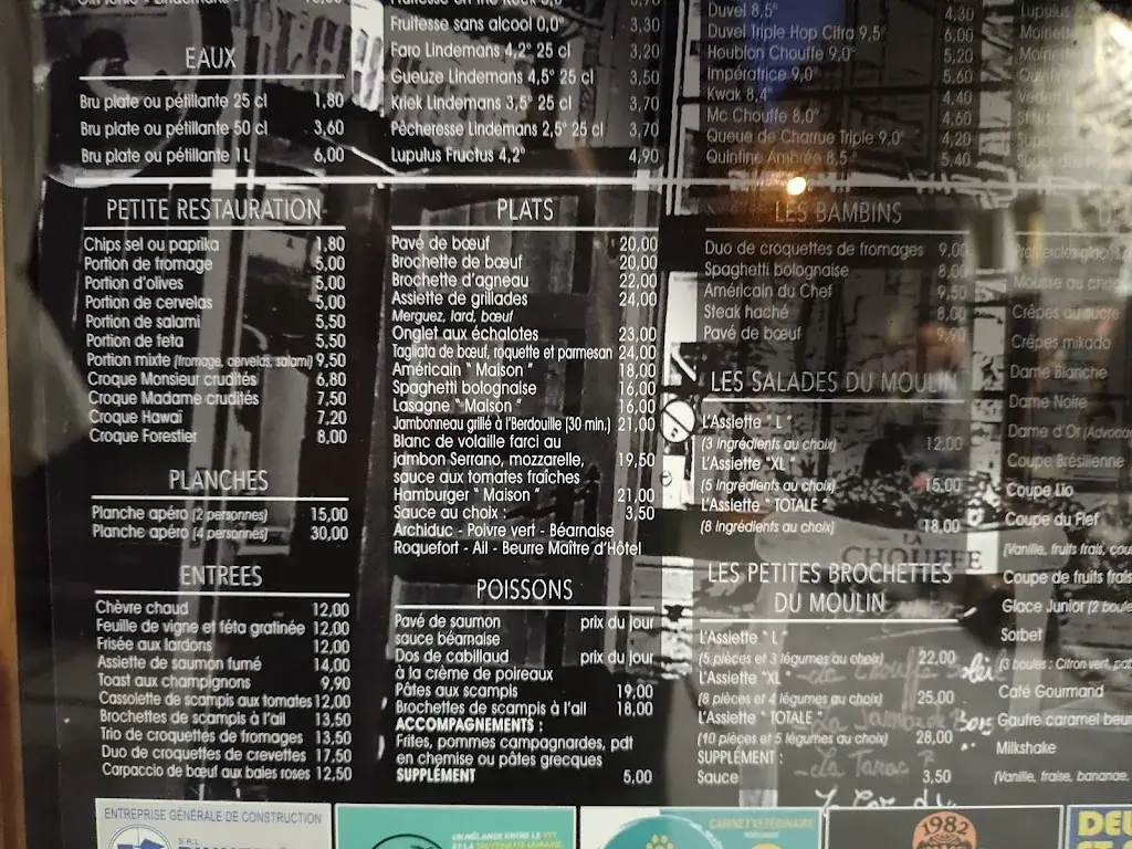 Menu_Le Moulin du Fief_Écaussinnes_image_1