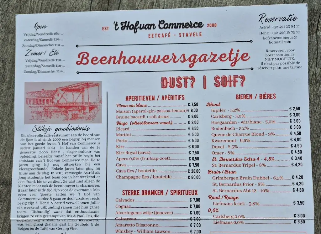 Menu_'T Hof van Commerce_Alveringem_image_1