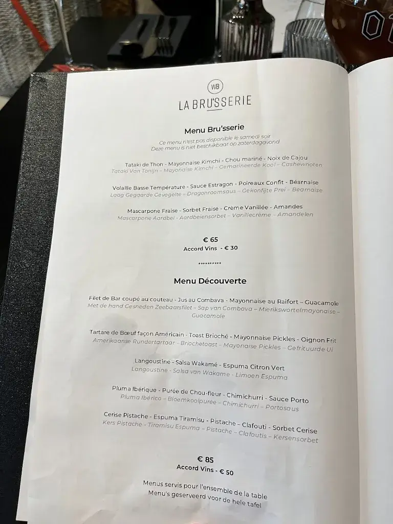 Menü_La Bru’sserie_Durbuy_Bild_1