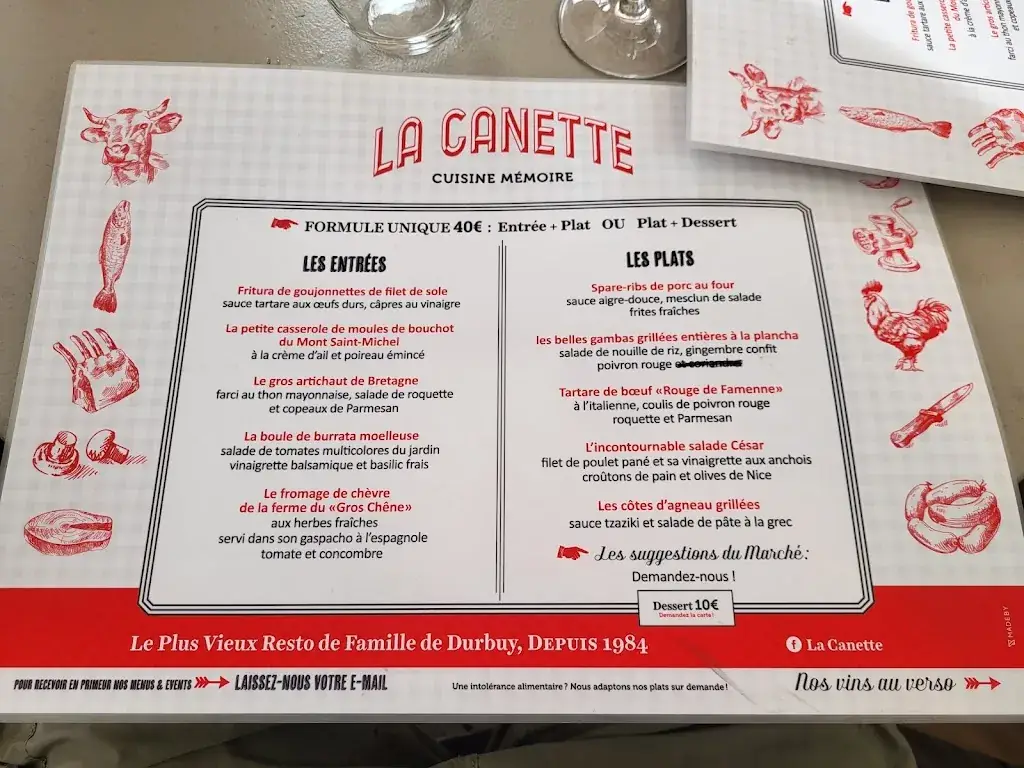 Menü_La Canette_Durbuy_Bild_1