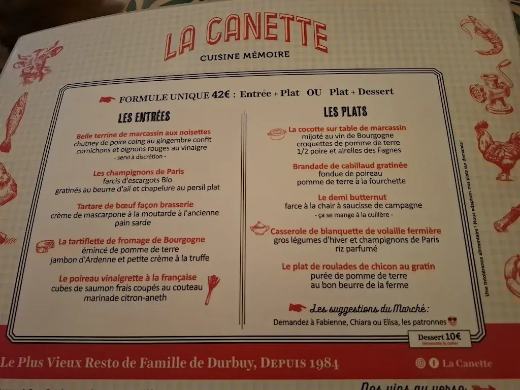 Menü_La Canette_Durbuy_Bild_2