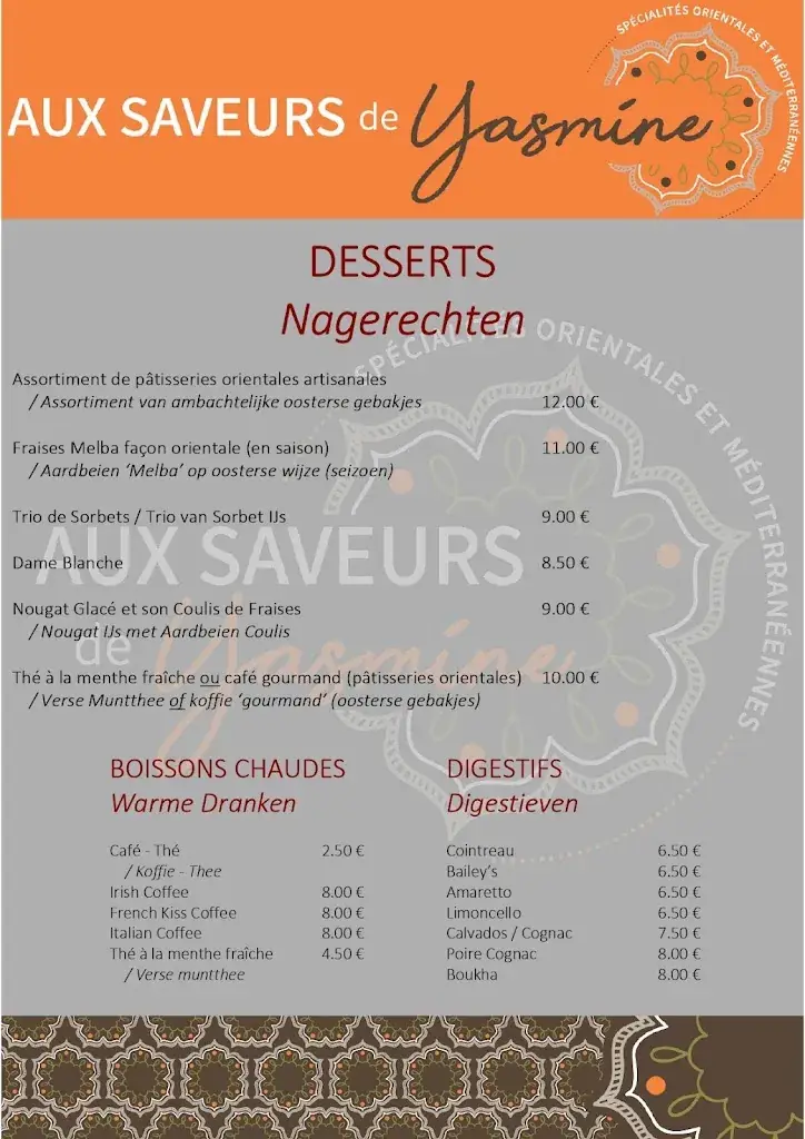 Menu_Aux Saveurs de Yasmine_Durbuy_image_1
