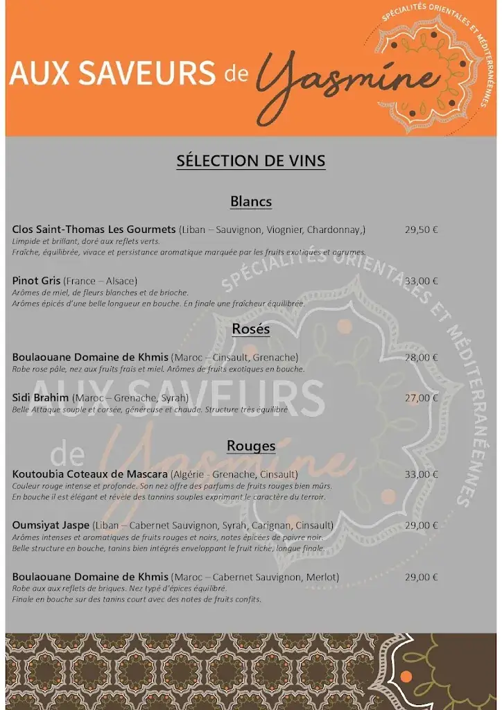 Menu_Aux Saveurs de Yasmine_Durbuy_image_3