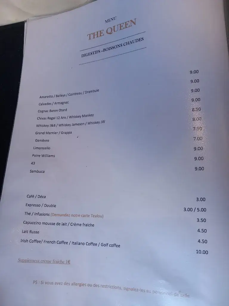 Menu_The Queen_Enghien_image_1