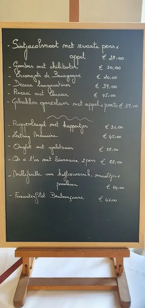 Menü_Les Frères Louise_Ellezelles_Bild_1