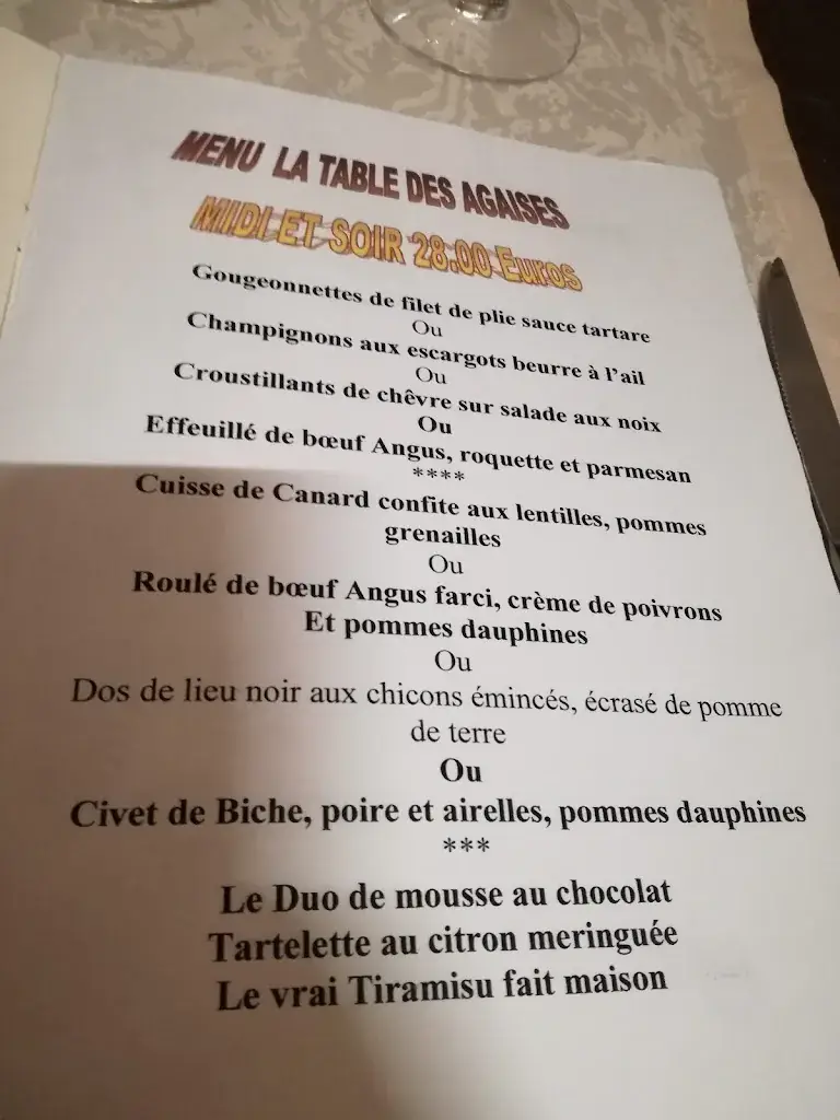 Menu_Le Bouchon des Agaises_Estinnes_image_3