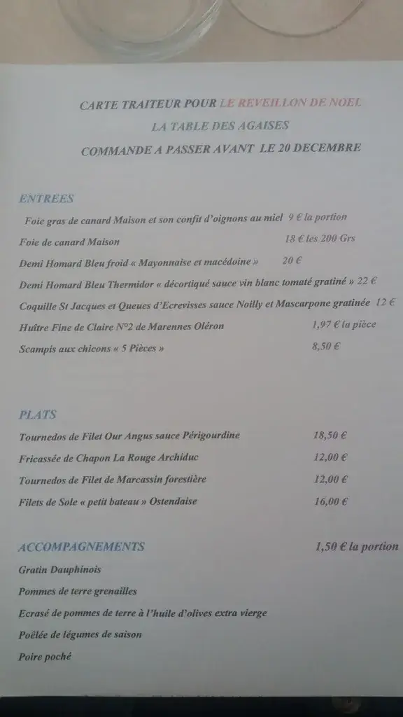 Menu_Le Bouchon des Agaises_Estinnes_image_4