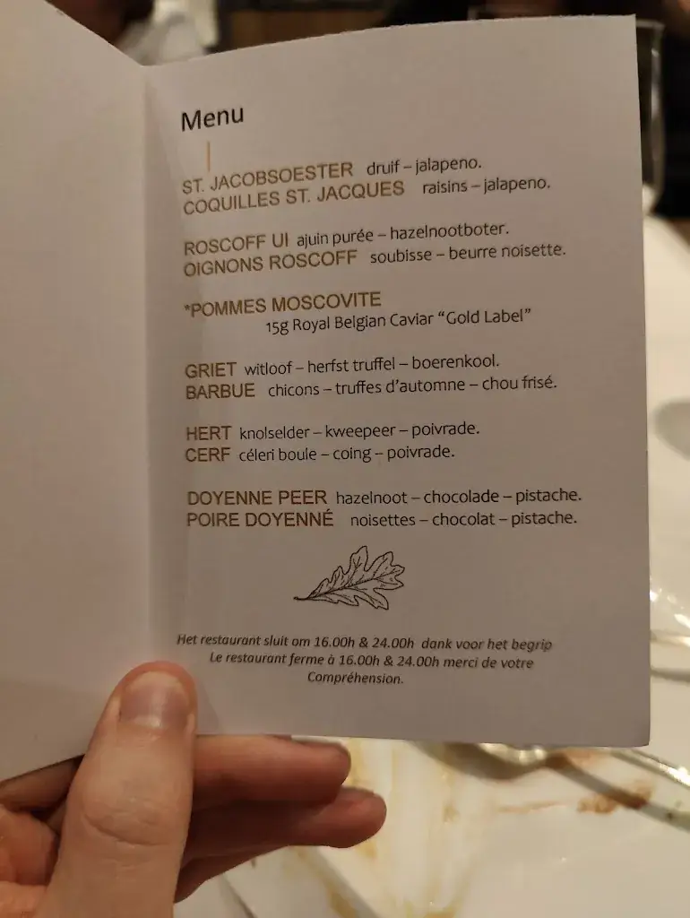 Menü_Eyckerhof Restaurant_Bornem_Bild_1