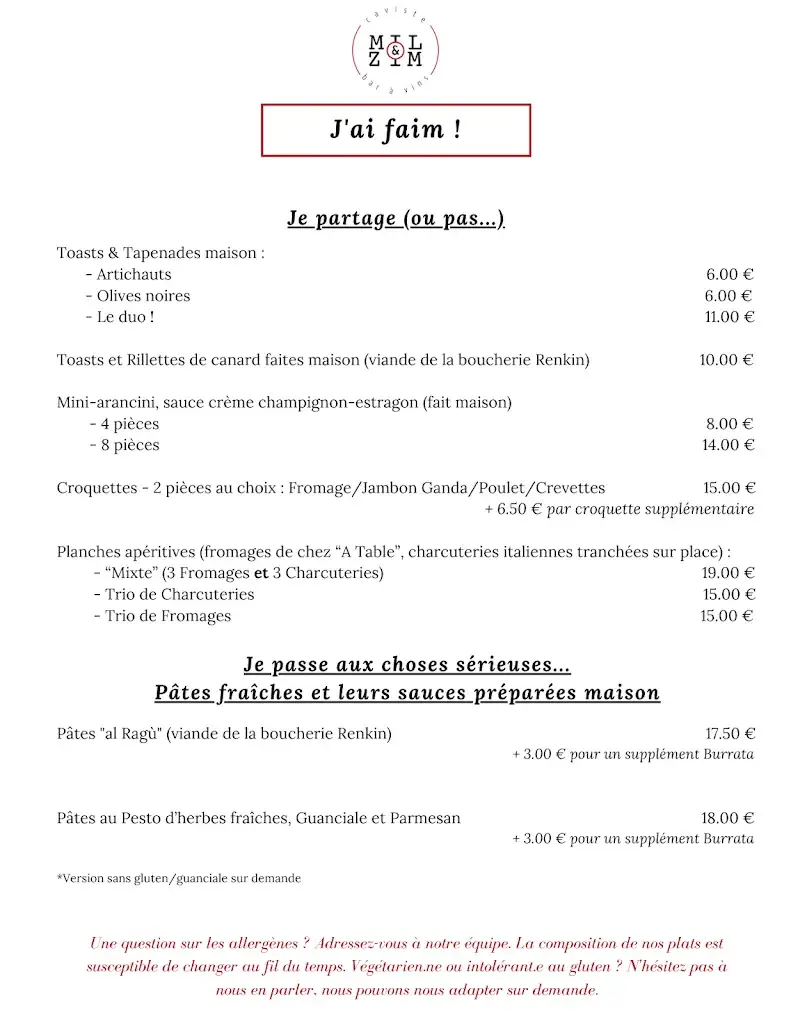 Menu_Mil & Zim_Waremme_image_1