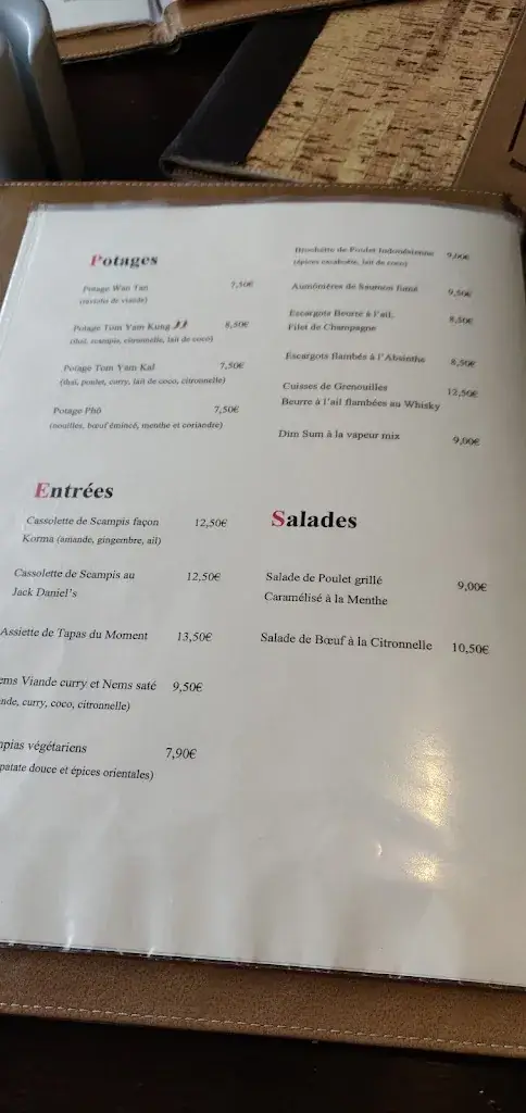 Menu_Le Tamarin_Éghezée_image_1