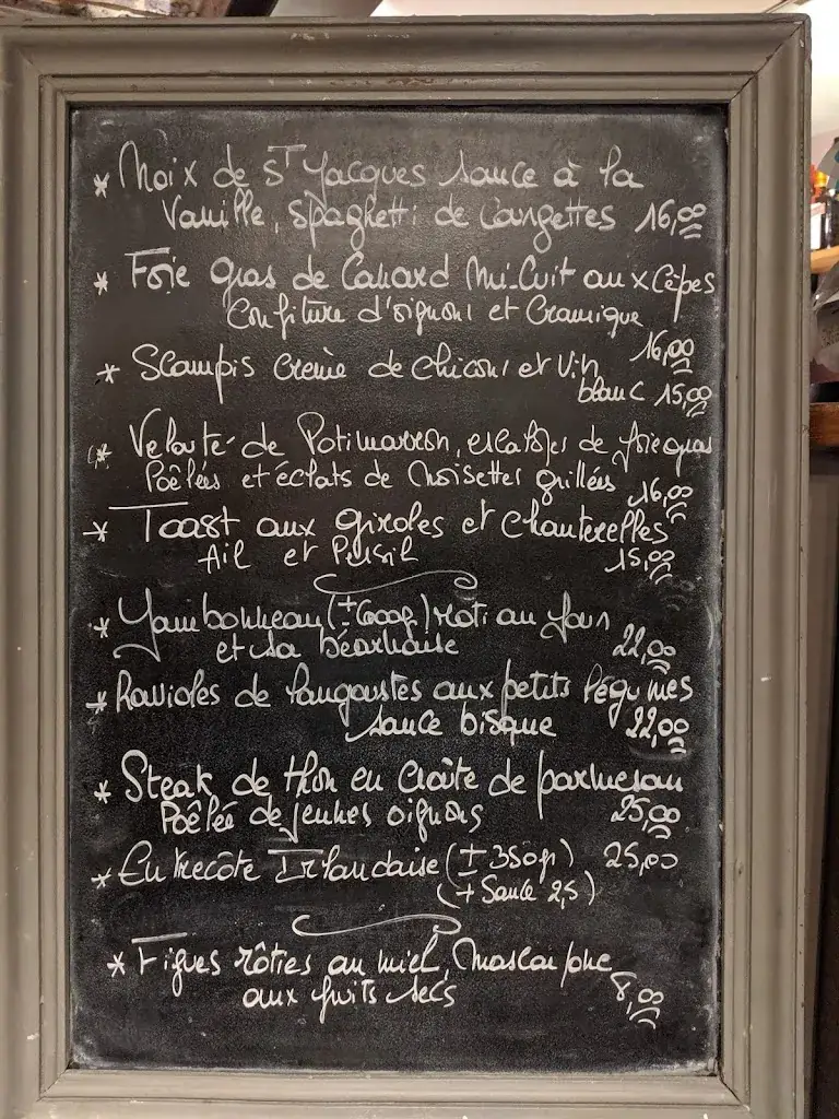 Menü_La Cuisine de Papa_Éghezée_Bild_2