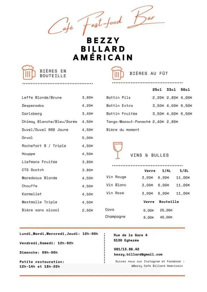 Menu_Bezzy Bar_Éghezée_image_1