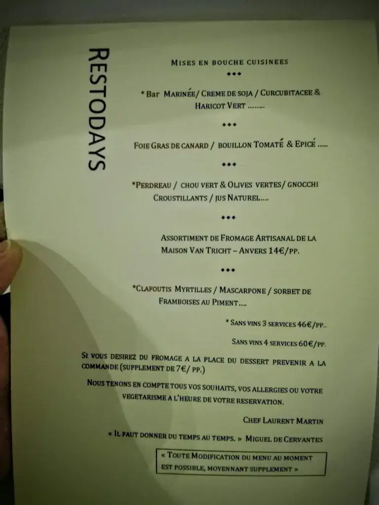 Menu_La Frairie_Perwez_image_1