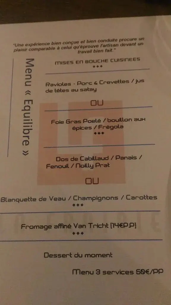 Menu_La Frairie_Perwez_image_2