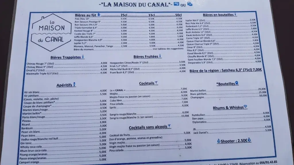 Menu_La Maison du Canal_Estaimpuis_image_4