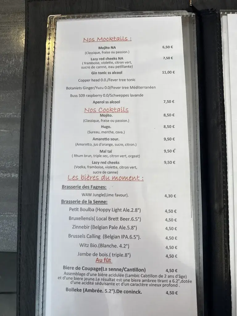 Menu_L'Enfant Gâté_Habay_image_3