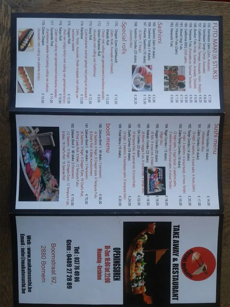Menu_Makato Sushi Bornem_Bornem_image_1