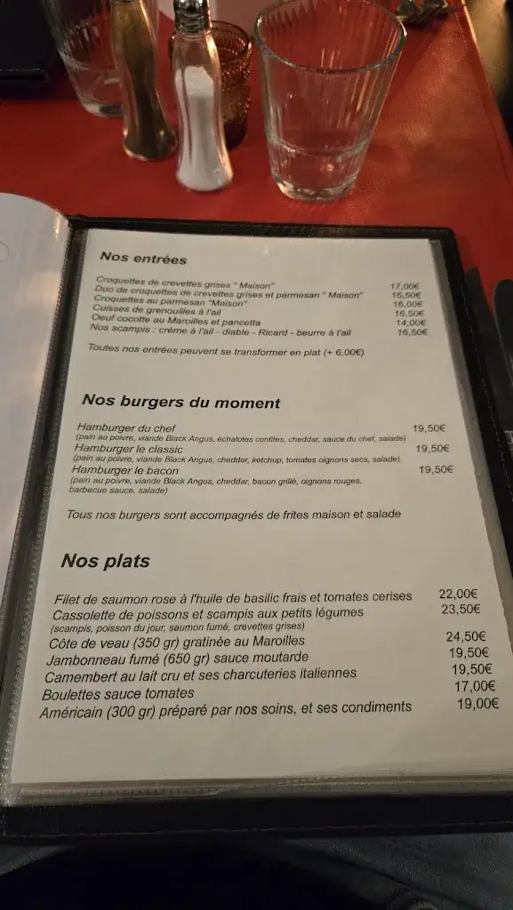 Menu_Le Passe Partout_Erquelinnes_image_2