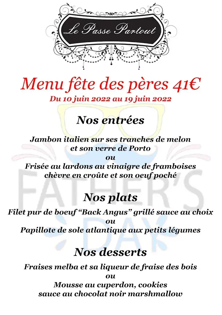 Menu_Le Passe Partout_Erquelinnes_image_3