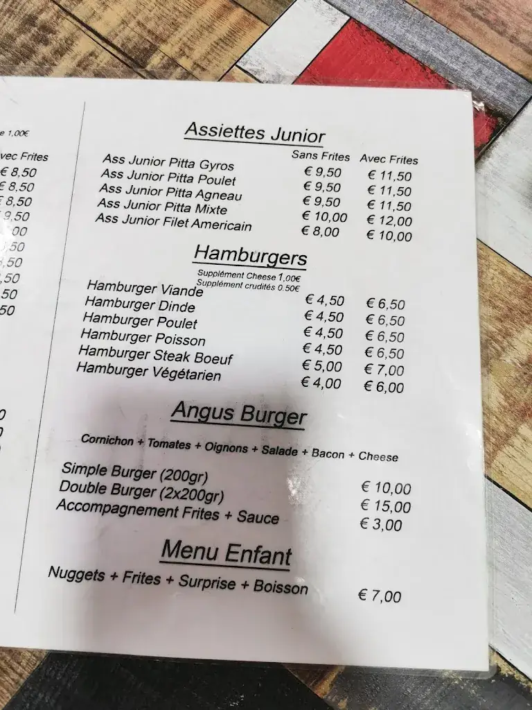 Menu_La Friterie d'Erquelinnes_Erquelinnes_image_3