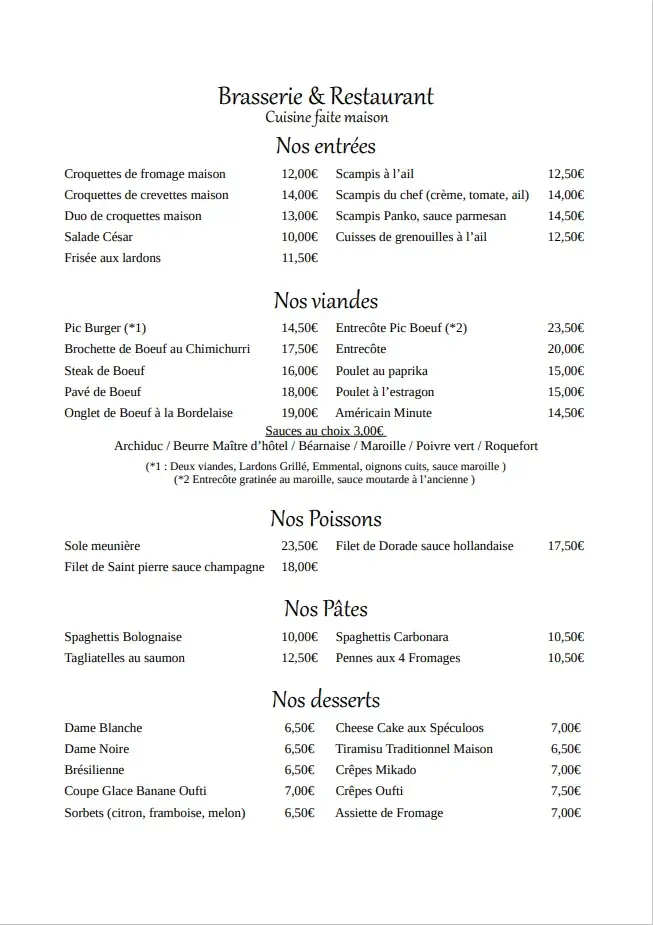 Menu_Pic Bœuf Erquelinnes_Erquelinnes_image_1