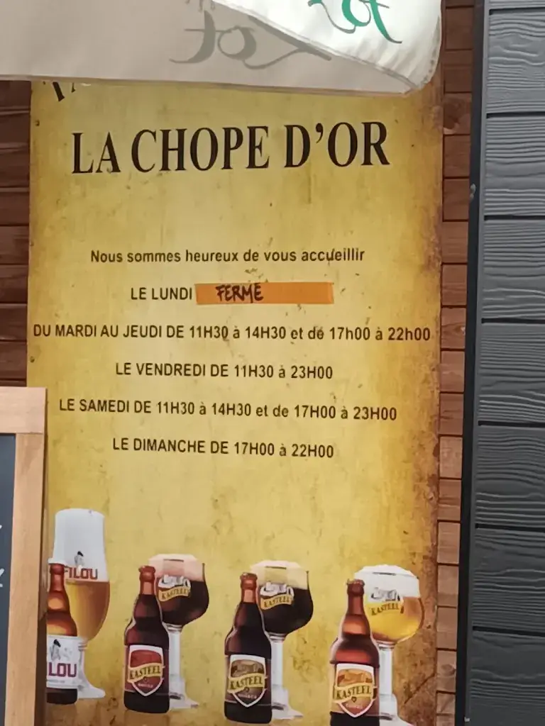 Menu_TAVERNE FRITERIE LA CHOPE D’OR_Erquelinnes_image_1