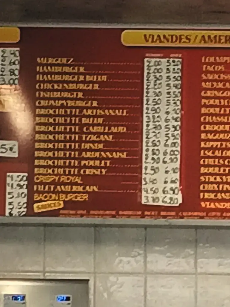 Menu_TAVERNE FRITERIE LA CHOPE D’OR_Erquelinnes_image_4