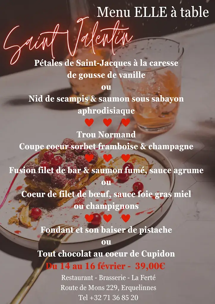 Menu_La Ferté Erquelinnes_Erquelinnes_imagen_1