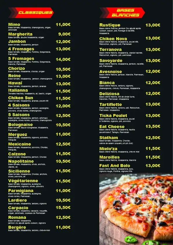 Menu_Fast and Pizza Erquelinnes_Erquelinnes_imagen_1