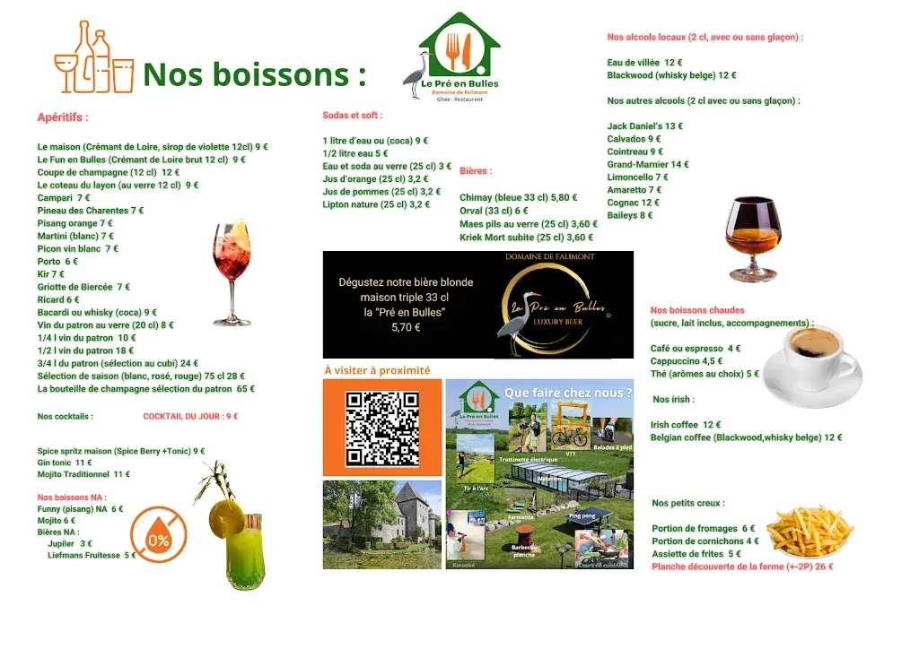 Menu_Domaine de Falimont_Merbes-le-Château_imagen_2