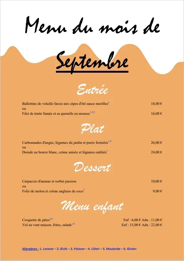 Menu_Les p'tits gens gourmands_Fauvillers_image_1