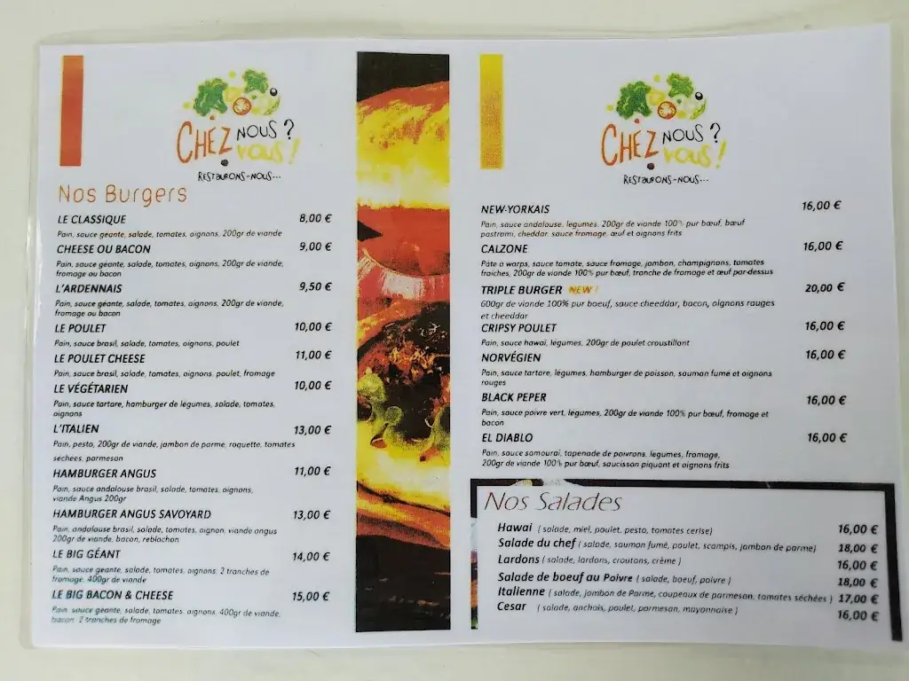 Menü_Chez nous ? Chez vous !_Martelange_Bild_1