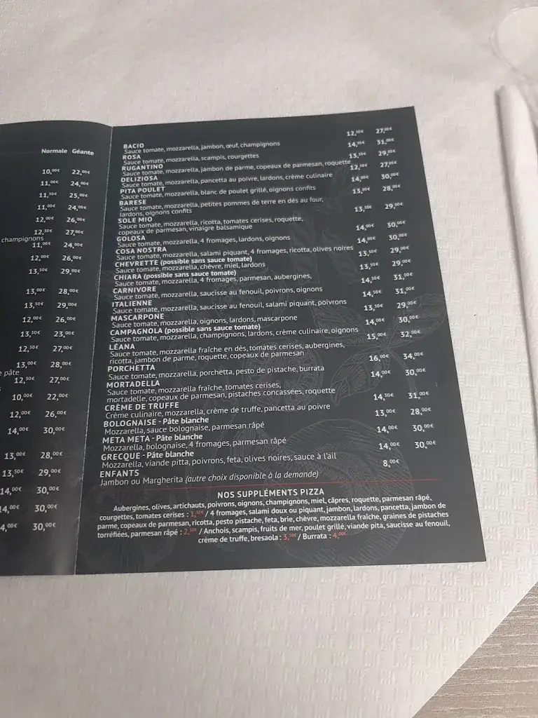 Menu_Les Délices d'Italie_Farciennes_image_3