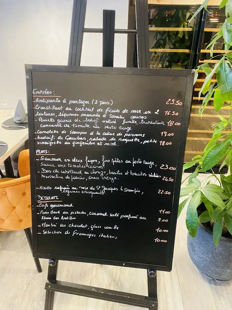 Menü_Restaurant Villa Giulia_Fleurus_Bild_2