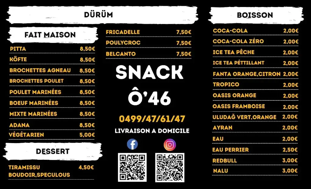 Menu_Snack Ô’46_Farciennes_image_3