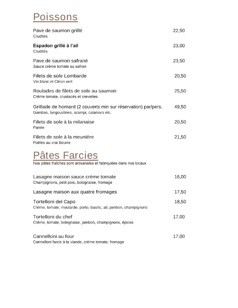 Menü_La Scuderia 2.0_Fléron_Bild_3