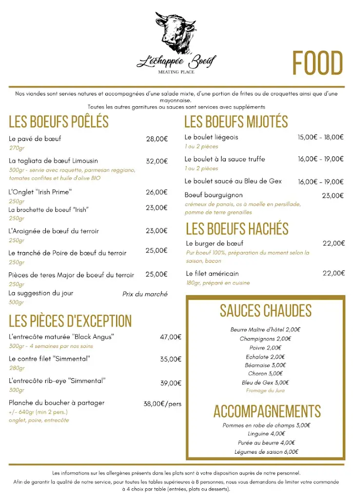 Menu_L'Echappée Boeuf_Grâce-Hollogne_image_2