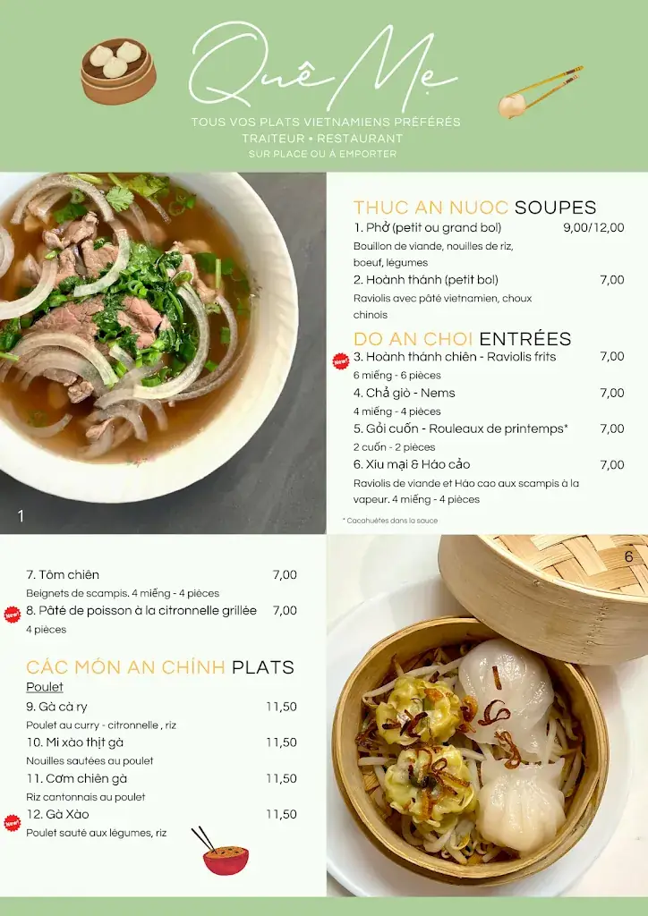 Menü_Quê Mẹ_Fleurus_Bild_1