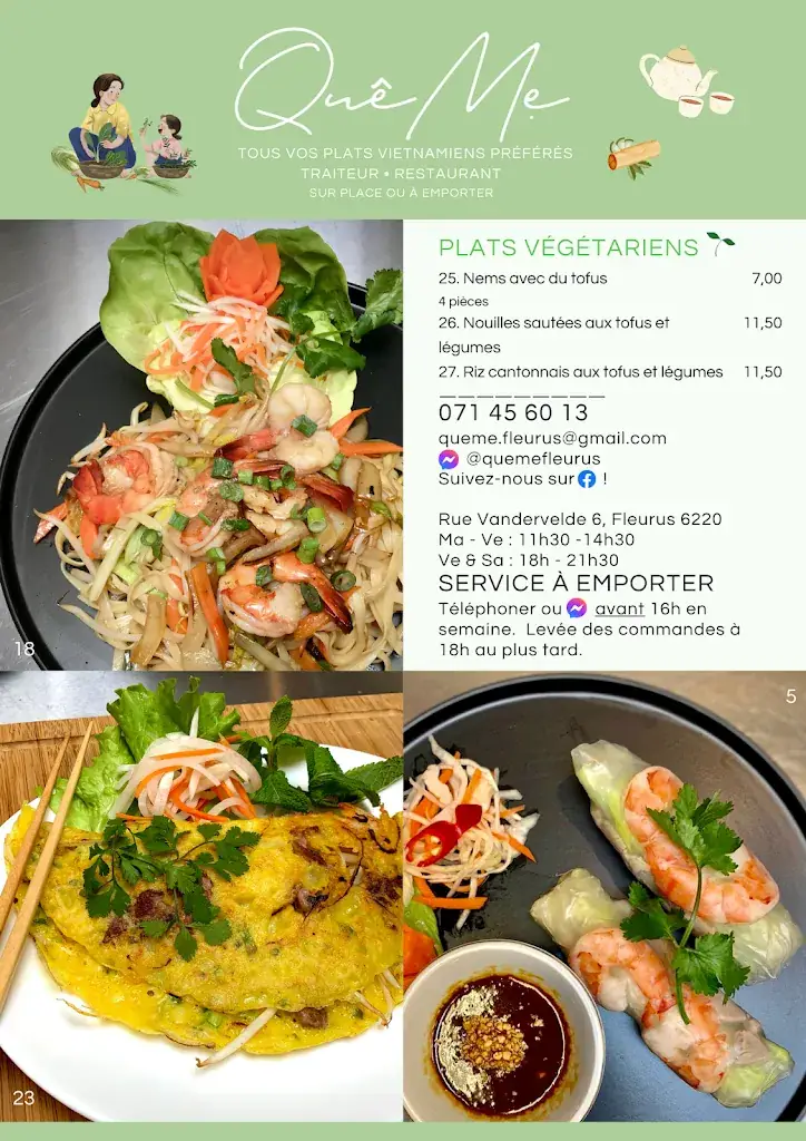Menü_Quê Mẹ_Fleurus_Bild_3