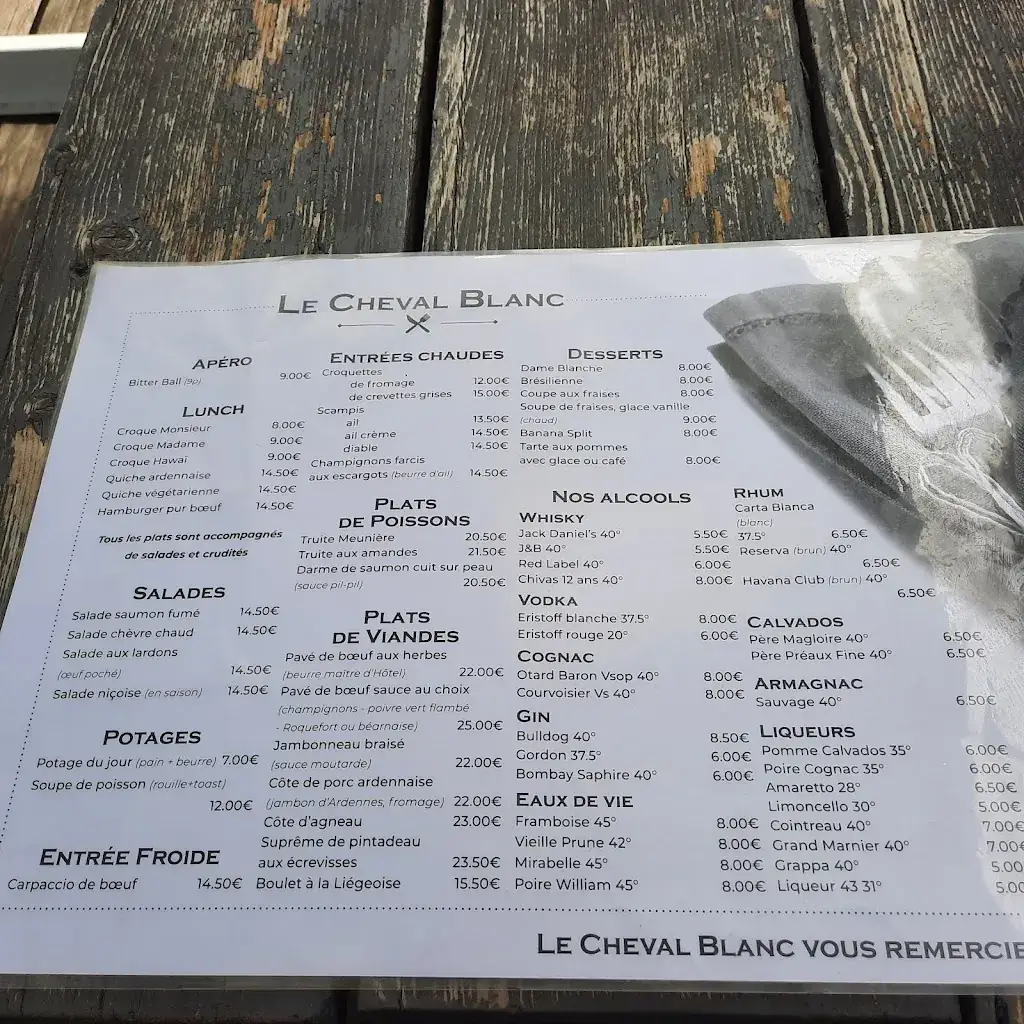 Menu_Le Cheval Blanc_Ferrières_image_4