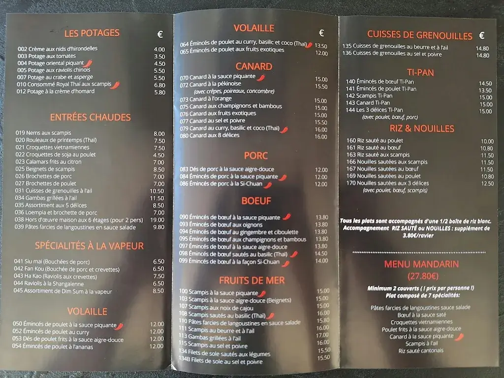 Menü_Parfums d'Asie_Florennes_Bild_1