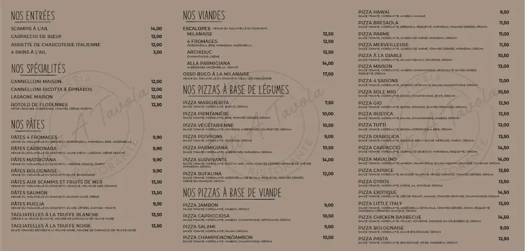 Menü_Tutti A Tavola Florennes_Florennes_Bild_1