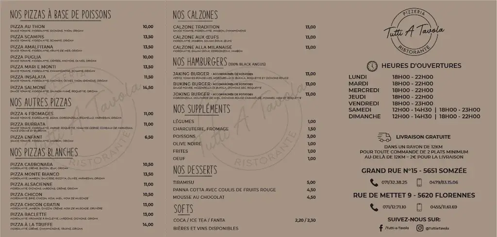 Menü_Tutti A Tavola Florennes_Florennes_Bild_2