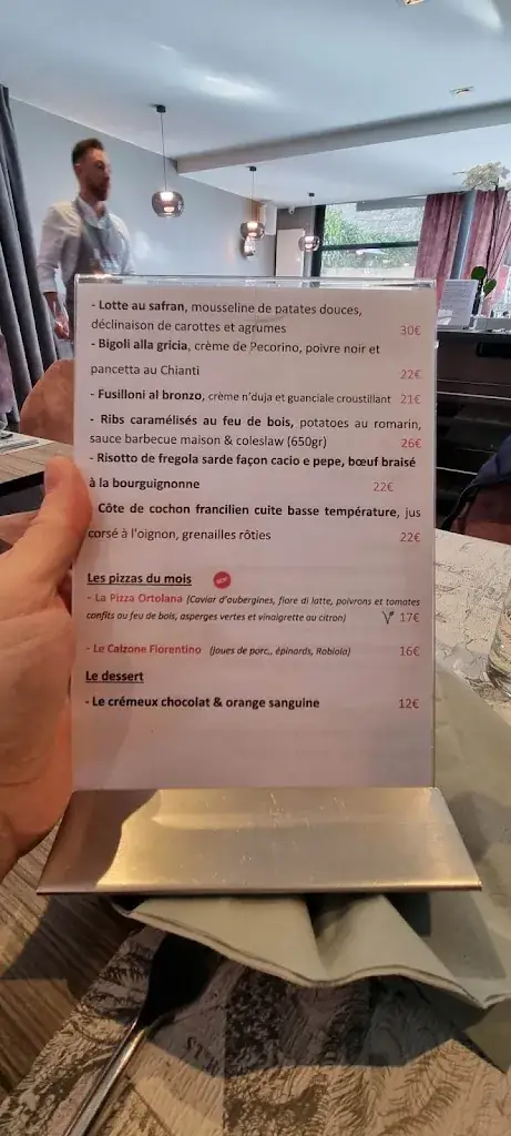 Menu_Restaurant Le Sambre & Meuse_Gerpinnes_image_1