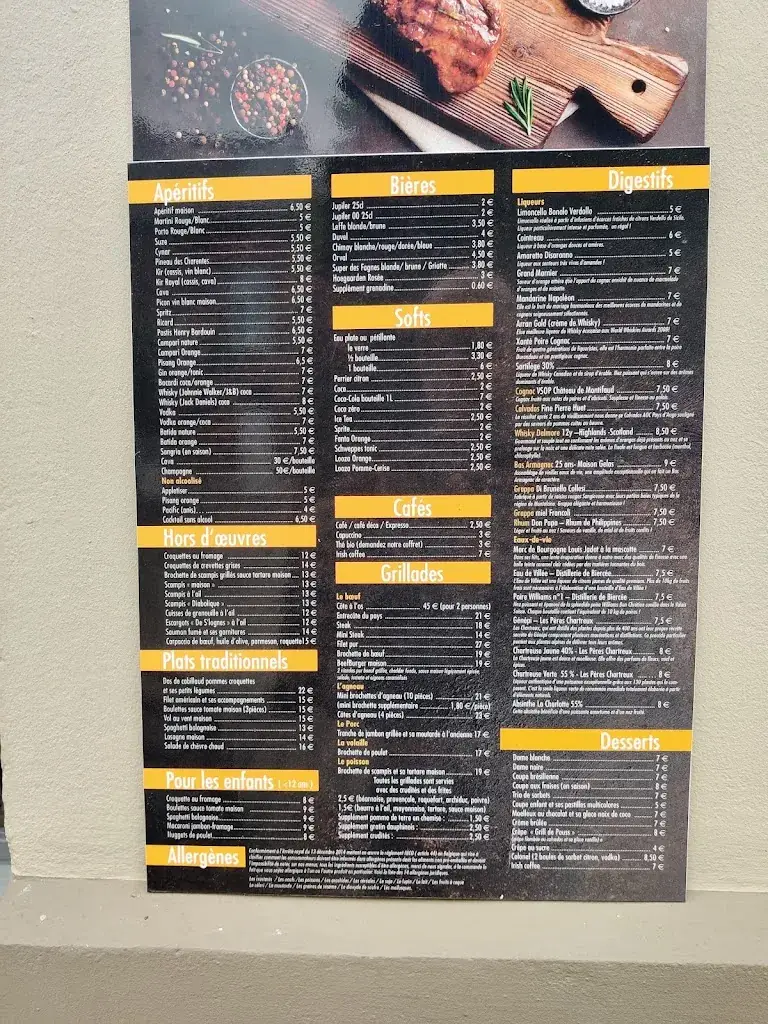 Menu_Le grill de pouss’_Froidchapelle_imagen_3