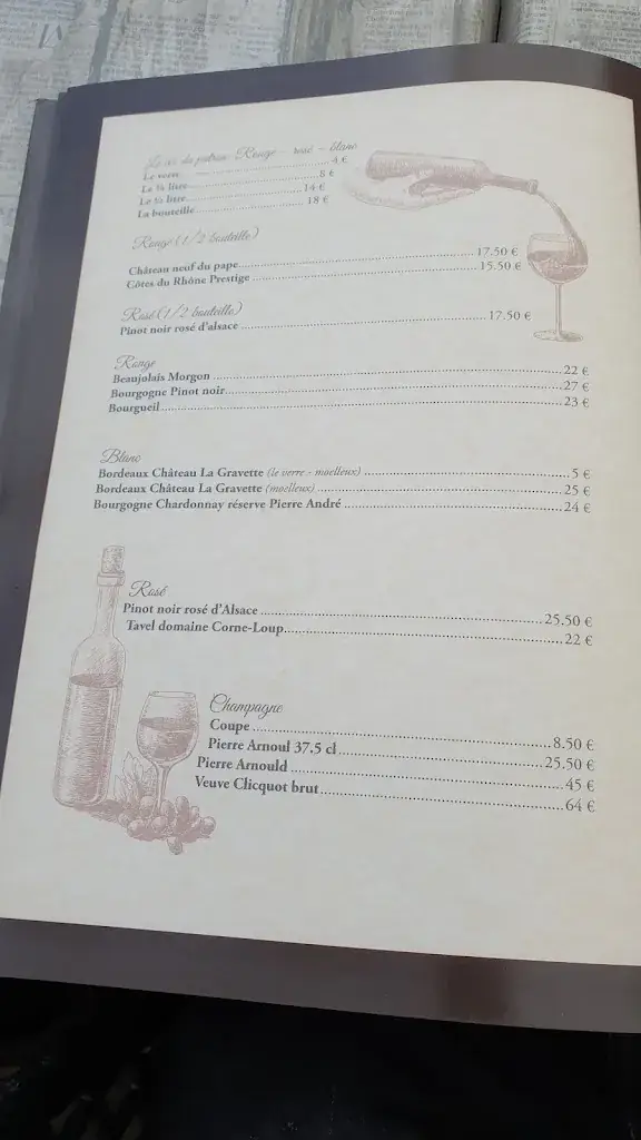 Menu_Le Relais de Chassepierre_Florenville_image_2