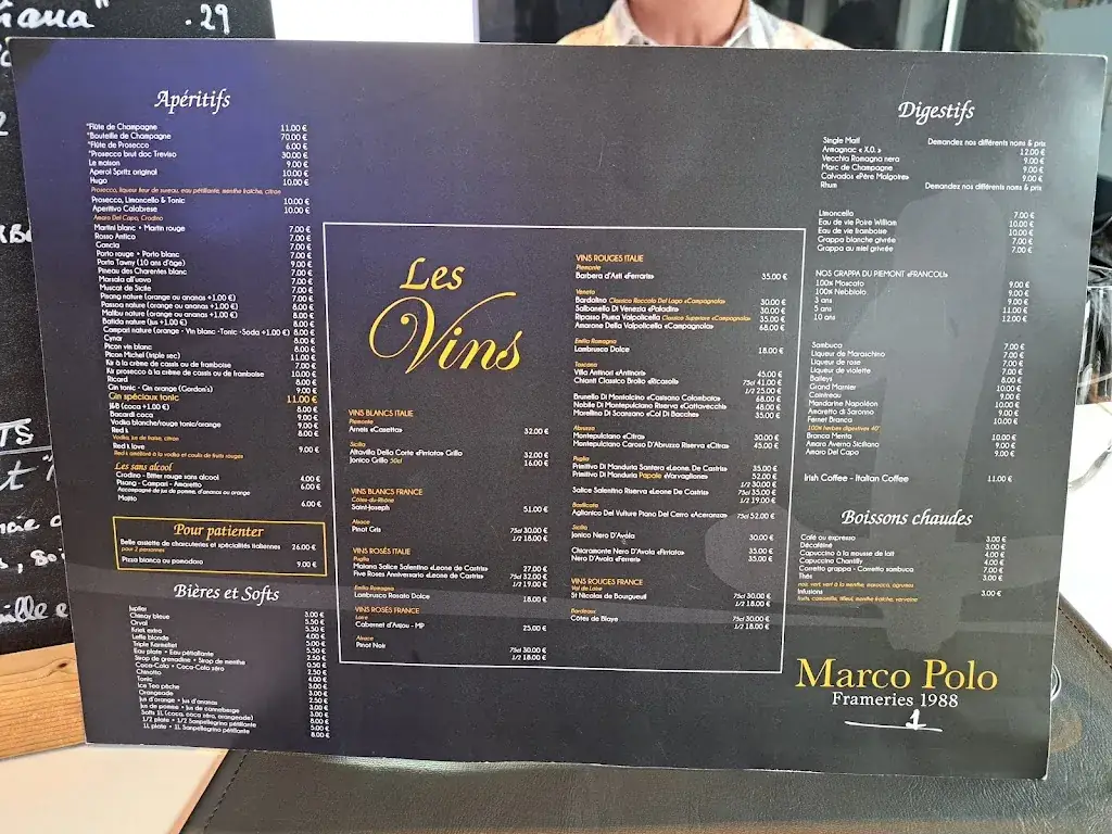 Menu_Marco Polo (Le) FRAMERIES_Frameries_image_4