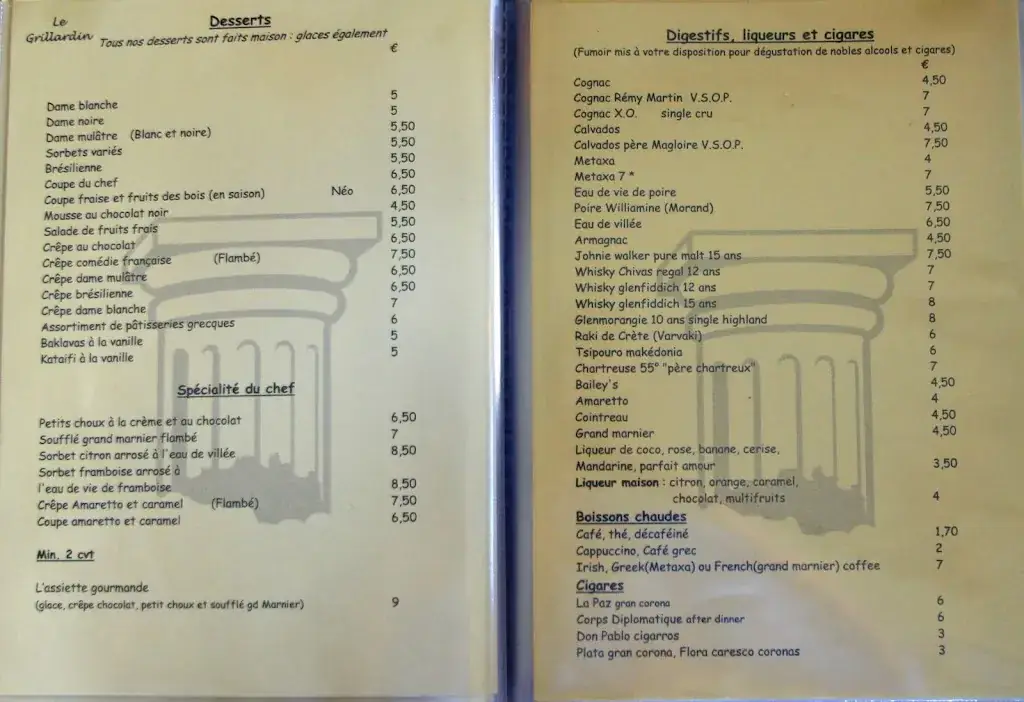 Menu_Le Grillardin_Frameries_image_2