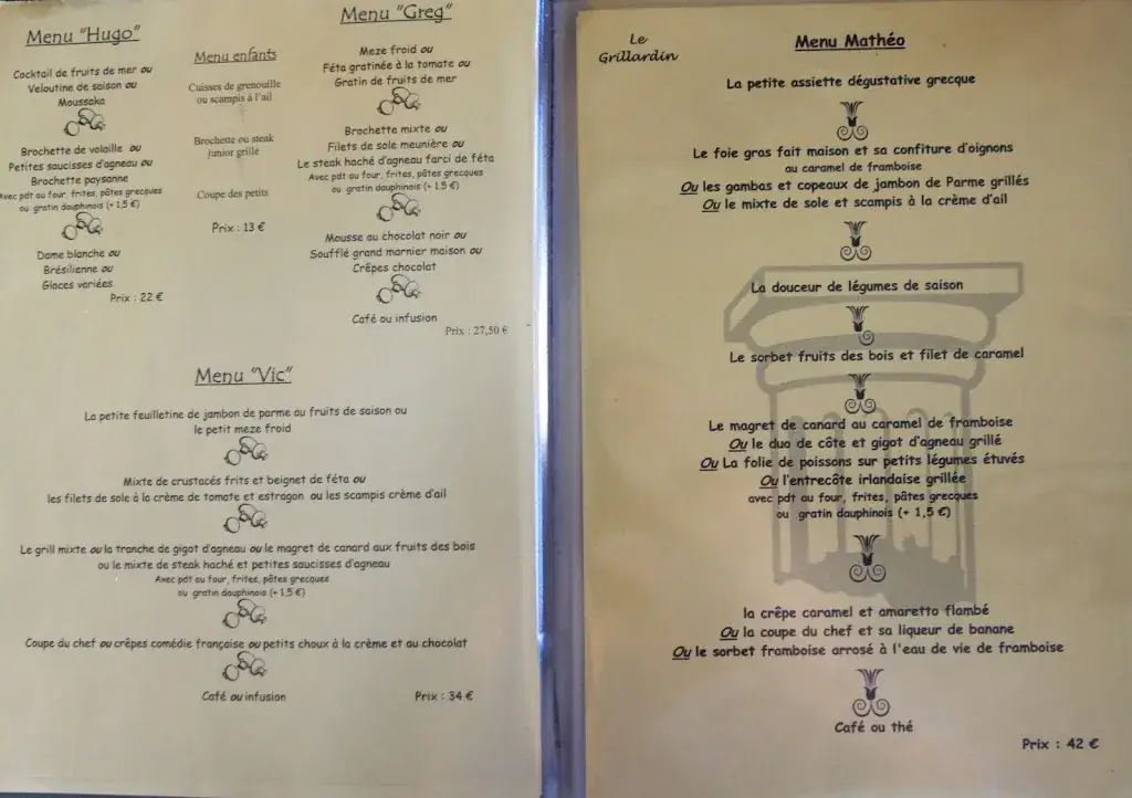 Menu_Le Grillardin_Frameries_image_3